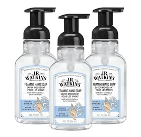 JR Watkins Foaming Hand Soap Moisturizing Natural Alcohol Free 9-fl oz, 3-Pack JR Watkins Foaming Hand Soap Moisturizing Natural Alcohol Free 9-fl oz, 3-Pack