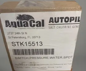 ECS6248 AQUACAL Switch Water Pressure Gauge ECS6248 AQUACAL Switch Water Pressure Gauge