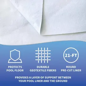 NL1524 BLUE WAVE Round Liner Pad Pool #2 NL1524 BLUE WAVE Round Liner Pad Pool #2