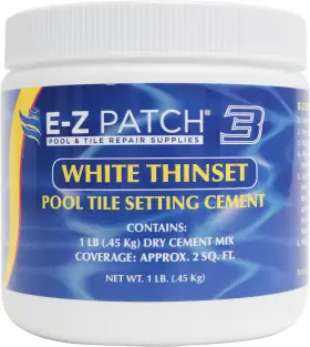 313046186103 EZ BRAND Pool Tile Thinset Cement Repairs 313046186103 EZ BRAND Pool Tile Thinset Cement Repairs
