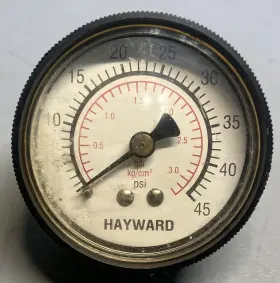 1155076 HAYWARD Pool Pump Instrumentation Water Pressure 1155076 HAYWARD Pool Pump Instrumentation Water Pressure