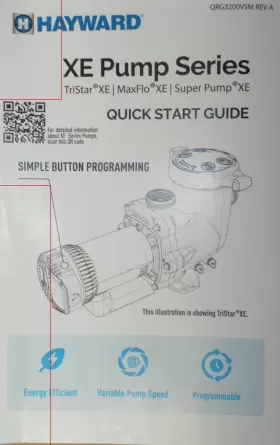 QRG3200VSM-REV-A HAYWARD Xe Pump Start QRG3200VSM-REV-A HAYWARD Xe Pump Start