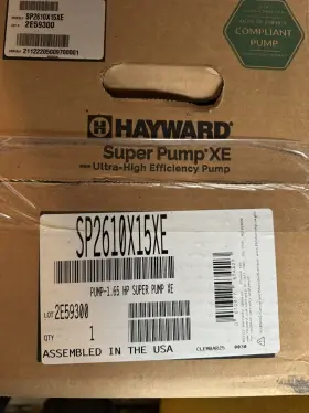 W3SP2610X15XE HAYWARD Pump Xe Swimming Pool