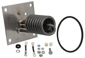 12-0011F-K HYDROQUIP Square Flange Titanium Heating-element