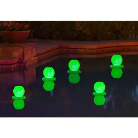 54503 POOLMASTER Floating Solar Swimming Pool Lantern Pack #3