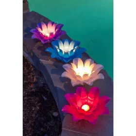 54513 POOLMASTER Floating Lotus Swimming Pool Lights Set #3