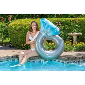 87129 POOLMASTER Diamond Split Ring Tube Inflatable Swimming #2