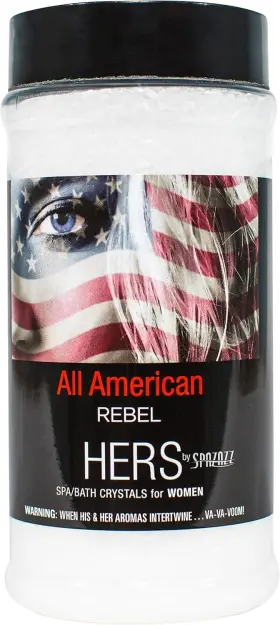 SPZ-921 SPAZAZZ LAB Hers American Rebel Spa Bath Crystals SPZ-921 SPAZAZZ LAB Hers American Rebel Spa Bath Crystals