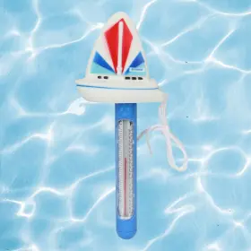 32233531 SWIM CENTRAL Hydrotools Sail Boat Thermometer Pools #2