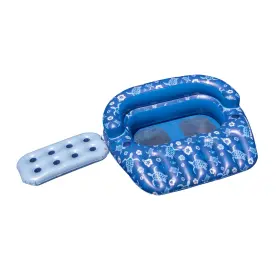 35260981 SWIM CENTRAL Inflatable Tropical Print Double Pool