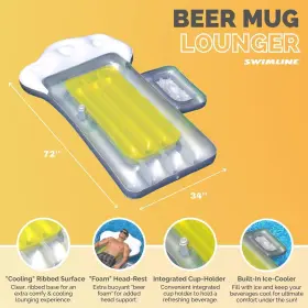 90651 SWIMLINE Beer Mug Pool Float #3 90651 SWIMLINE Beer Mug Pool Float #3