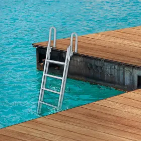 MTXTSFSJFHXJDZKVCV0 VEVOR Dock Up Pontoon Boat Step Ladder #3