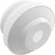 Eyeball Inlet, Hayward Hydrostream, 1/2" Orifice, 2-3/8"fd, Wht Eyeball Inlet, Hayward Hydrostream, 1/2" Orifice, 2-3/8"fd, Wht