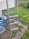 Funsicle 36" SureStep 3 Stair Outdoor Above-Ground Swimming Pool Ladder, Tan Funsicle 36" SureStep 3 Stair Outdoor Above-Ground Swimming Pool Ladder, Tan