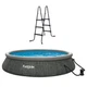 Funsicle 36” SureStep 3 Stair Pool Ladder with 15' x 36" QuickSet Ring Top Pool Funsicle 36” SureStep 3 Stair Pool Ladder with 15' x 36" QuickSet Ring Top Pool