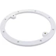 Main Drain Frame, Hayward, 7-3/4" Diameter, Round, White : WGX1048B