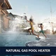 Hayward W3H150FDN Universal H-Series 150,000 BTU Pool and Spa Heater Natural Gas