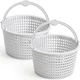 2-Pack SPX1091C Pool Skimmer Basket for Hayward SP1091 Replacement Handle