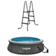 Funsicle 36” SureStep 3 Stair Pool Ladder w/ 10' x 30" QuickSet Inflatable Pool Funsicle 36” SureStep 3 Stair Pool Ladder w/ 10' x 30" QuickSet Inflatable Pool