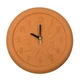 Swim Central 12" Terra Cotta Embossed Sun Indoor or Outdoor Wall Clock