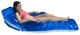 Poolmaster 85687 Adjustable Chaise Swimming Pool Float Lounge,blue Poolmaster 85687 Adjustable Chaise Swimming Pool Float Lounge,blue
