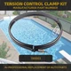 190003 Tension Control Clamp Kit Replacement for Pentair Pool and Spa Filter US 190003 Tension Control Clamp Kit Replacement for Pentair Pool and Spa Filter US