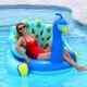 Swimline Giant Peacock Lounger Swimming Pool Inflatable Animal Ride On Float Swimline Giant Peacock Lounger Swimming Pool Inflatable Animal Ride On Float