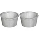 Hayward OEM SPX1091C Above Ground Pool Skimmer Basket SPX1091LX SPX1091WM 2 Pack