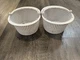 For Hayward SPX1091C Skimmer Filter Basket Set with Built In Handle 2 Pieces