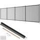 VEVOR Pool Fence 4 x 12 FT Removable Pool Fences for Inground Pools Outdoor
