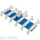 Pentair Pro Vac 250 Commercial Pool Vacuum Head with Swivel Wheels - 475mm (19") Pentair Pro Vac 250 Commercial Pool Vacuum Head with Swivel Wheels - 475mm (19")