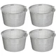 Hayward OEM SPX1091C Above Ground Pool Skimmer Basket SPX1091LX SPX1091WM 4 Pack