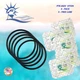 CL100-CL110 CLX110K  Pool Chlorinator Lid O-Ring Compatible For Hayward 
