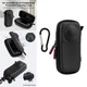 PU Black Carrying Storage Bag Anti-scratch Case Cover For lnsta360 X4 Air Camera