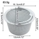High Performance Skimmer Filter Basket for Hayward SPX1091C 16 5x9 5cm