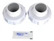 Pentair 271092Z 2" PVC Bulkhead Adapter Kit Triton II Filter Pentair 271092Z 2" PVC Bulkhead Adapter Kit Triton II Filter