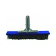 JED Pool Tools 70-274 Pool Brush Aluminum Blue Stainless Steel 10 Inches JED Pool Tools 70-274 Pool Brush Aluminum Blue Stainless Steel 10 Inches